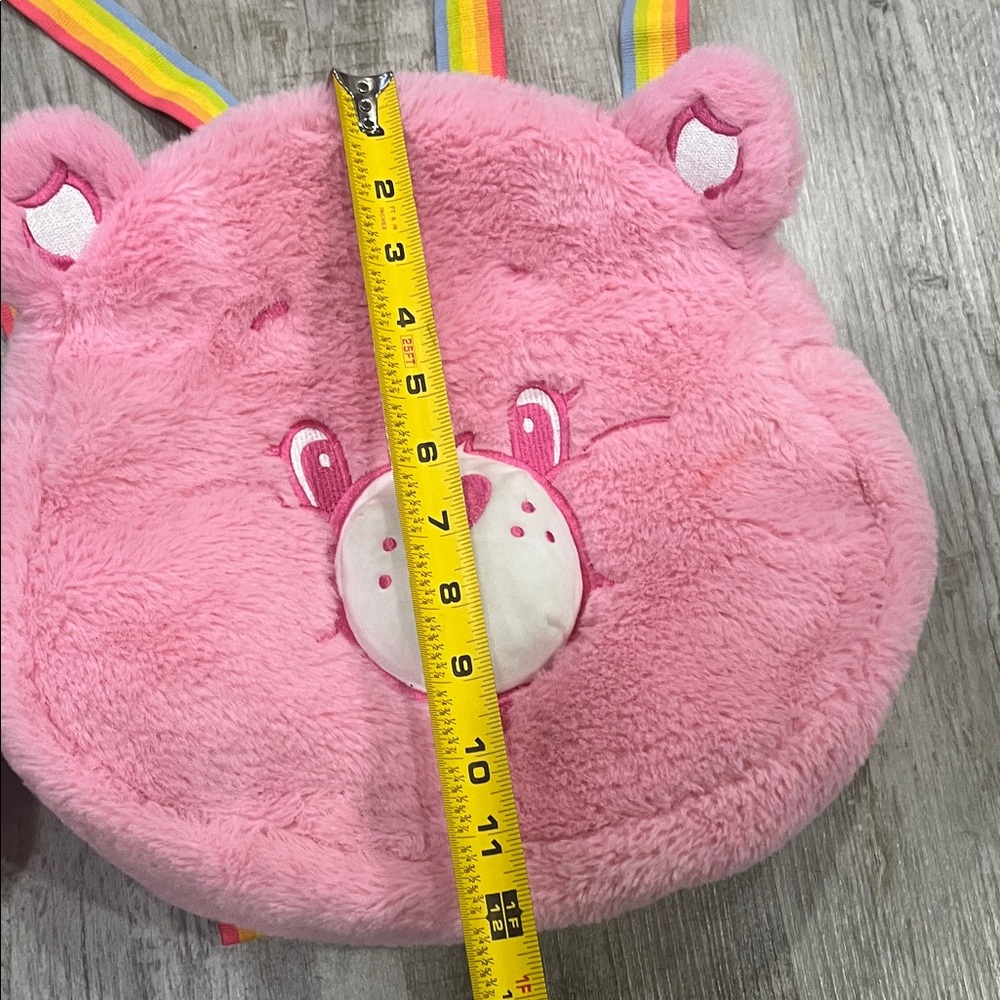 Care Bears Loungefly backpack 🎒 Colorful Plush Bear Backpack Set cute - Picture 6 of 13